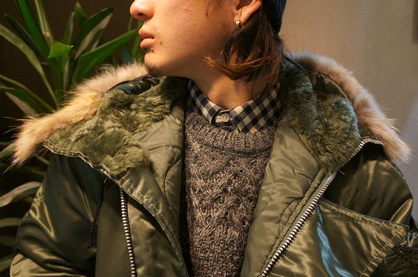 fuzz city | 00's NAUTICA reversible nylon fleece jacket